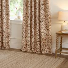 Voyage Maison Cervino Pencil Pleated Curtains Rednut