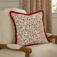 Voyage Maison Cervino Feather Filled Cushion Rednut 50/50cm