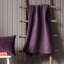 Voyage Maison Haze Plum Throw