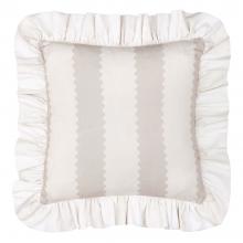 Wylder Birdie Stripe Cushion Oat / Milk