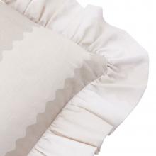 Wylder Birdie Stripe Cushion Oat / Milk