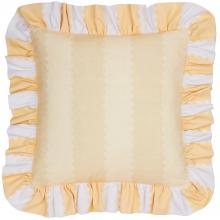 Wylder Birdie Stripe Cushion Butter Yellow