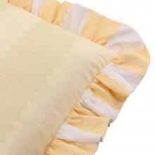 Wylder Birdie Stripe Cushion Butter Yellow