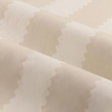 Wylder Birdie Stripe Ruffle Curtains Oat / Milk