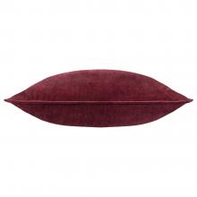 Yard Heavy Chenille Feather Filled Cushion Beetroot