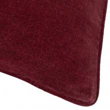 Yard Heavy Chenille Feather Filled Cushion Beetroot