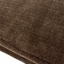 Yard Heavy Chenille Feather Filled Cushion Brown