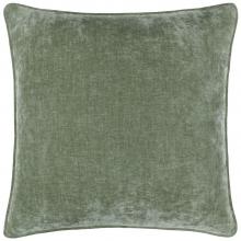 Yard Heavy Chenille Feather Filled Cushion Eucalyptus