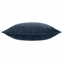 Yard Heavy Chenille Feather Filled Cushion Navy
