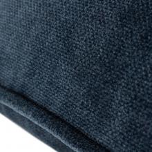 Yard Heavy Chenille Feather Filled Cushion Navy