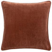 Yard Heavy Chenille Feather Filled Cushion Nutmeg