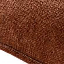 Yard Heavy Chenille Feather Filled Cushion Nutmeg