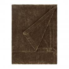 Yard Heavy Chenille Throw Brown