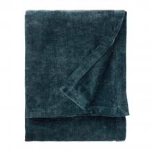 Yard Heavy Chenille Throw Navy