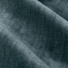 Yard Heavy Chenille Pencil Pleated Curtains Marine