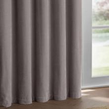 Yard Heavy Chenille Pencil Pleated Curtains Mauve
