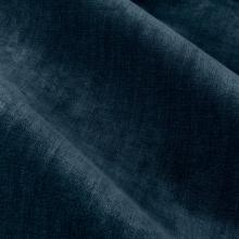 Yard Heavy Chenille Blackout Pencil Pleated Curtains Navy