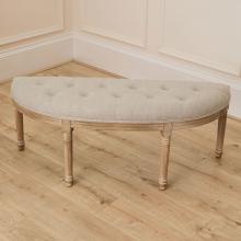 Voyage Maison Annette Footstool Linen