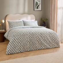 HÖEM Nyhavn Duvet Cover Set Aqua