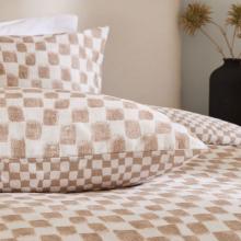 HÖEM Nyhavn Duvet Cover Set Tobacco