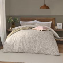 Wylder Grace Leaf Duvet Cover Set Natural 