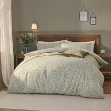 Wylder Grace Leaf Duvet Cover Set Sage 