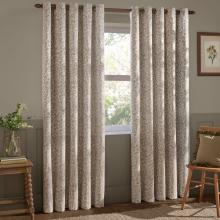 Wylder Grace Leaf Eyelet Curtains Natural
