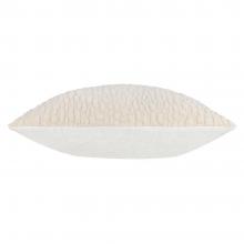 Yard Pebble Textured Chenille Cushion Natural