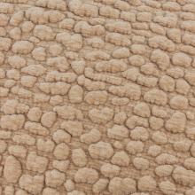 Yard Pebble Textured Chenille Cushion Stone