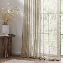 Yard Cirrus Tab Top Sheer Panel Linen