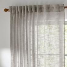 Yard Cirrus Tab Top Sheer Panel Grey
