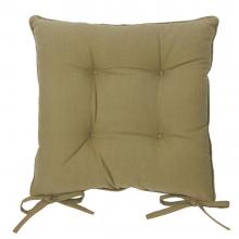 Yard Slub Cotton Pack of 2 Seat Pads Moss