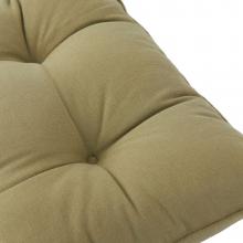 Yard Slub Cotton Pack of 2 Seat Pads Moss