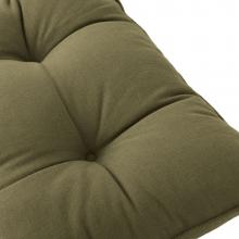Yard Slub Cotton Pack of 2 Seat Pads Lichen