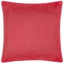 The Original Morris & Co Strawberry Thief Outdoor Cushion Coral / Leaf Green