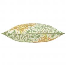 The Original Morris & Co Seaweed Outdoor Cushion Stone / Sunflower