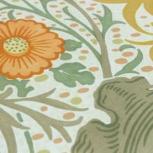 The Original Morris & Co Seaweed Outdoor Cushion Stone / Sunflower