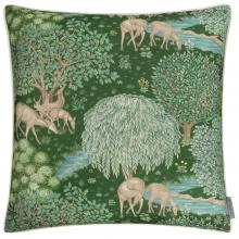 The Original Morris & Co The Brook Outdoor Cushion Forest Green