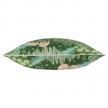 The Original Morris & Co The Brook Outdoor Cushion Forest Green