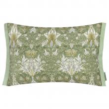 The Original Morris & Co Snakeshead Outdoor Cushion Sunflower / Stone
