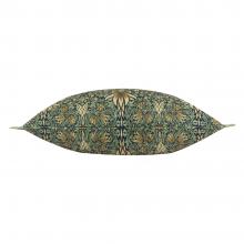 The Original Morris & Co Snakeshead Outdoor Cushion Indigo / Leaf Green