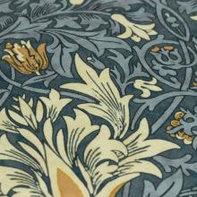The Original Morris & Co Snakeshead Outdoor Cushion Indigo / Stone