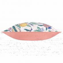 The Original Morris & Co Fruits Outdoor Cushion Coral / Lemon