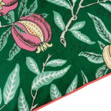 The Original Morris & Co Fruits Outdoor Cushion Forest Green / Lemon