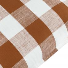 Yard Chesil Check Outdoor Filled Cushion Pecan