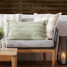 Yard Tide Outdoor Filled Cushion Moss