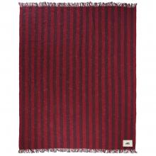 Tom Dixon Band Throw Burgundy & Black