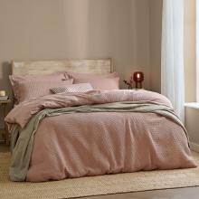 Yard Hebden Relaxed Waffle Pillowcase Pair Cotta