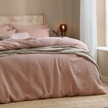 Yard Hebden Relaxed Waffle Pillowcase Pair Cotta