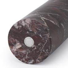 Tom Dixon Boulder Tall Vase Red Marble
